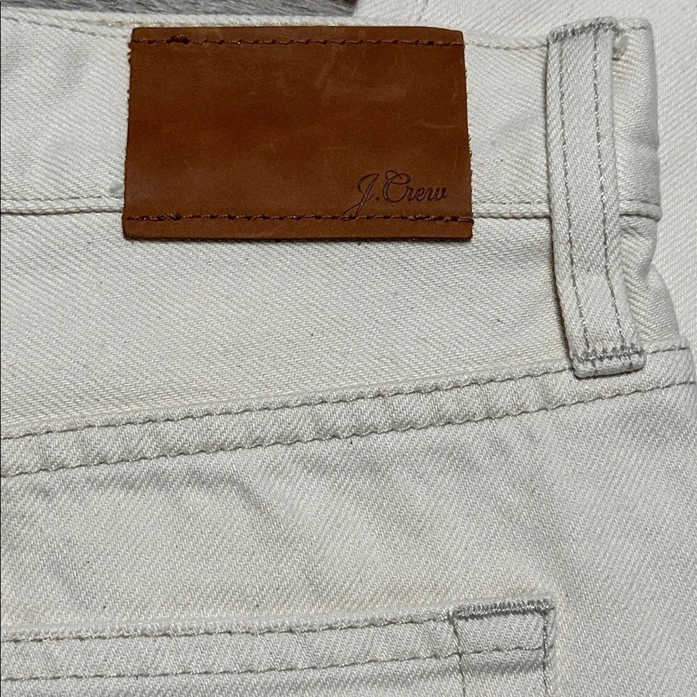 J. Crew Slouch‎ Boyfriend High Rise Ankle Jeans Tan Size 28.